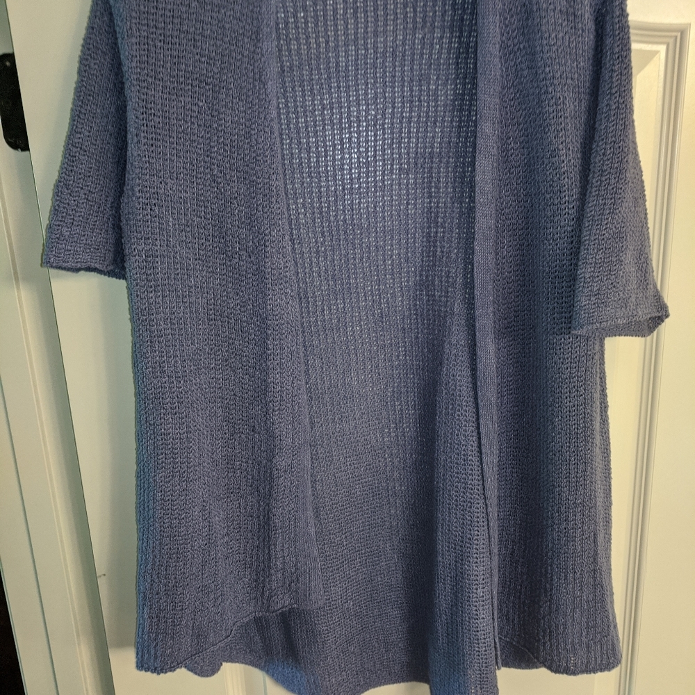 Eileen Fisher Organic Linen Summer Sweater